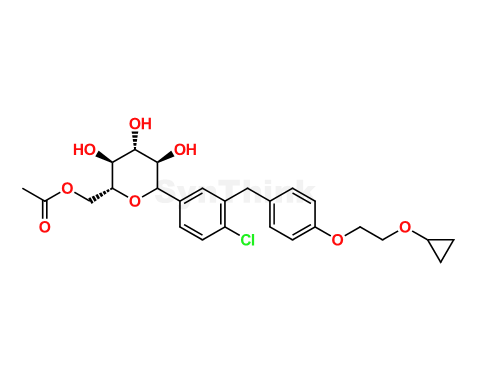 Bexagliflozin Mono Acetyl Impurity | Bexagliflozin