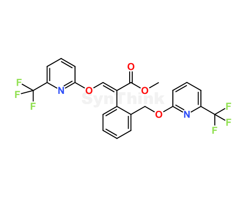 (E)-methyl 3-(6-(trifluoromethyl)pyridin-2-yloxy)-2-(2-((6-(trifluoromethyl)pyridin-2-yloxy)methyl)phenyl)acrylate | Intermediates