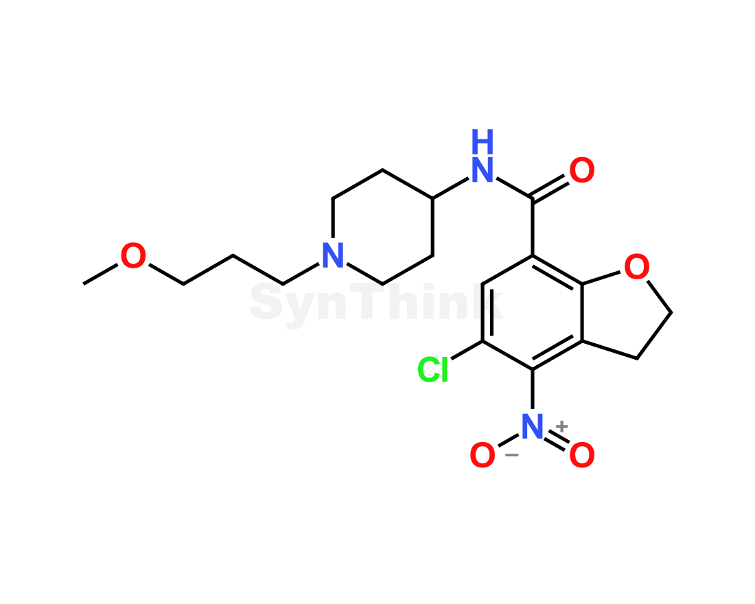 Prucalopride Nitro Impurity | CAS No.: 1561948-72-8 | 1561948-72-8 | Prucalopride